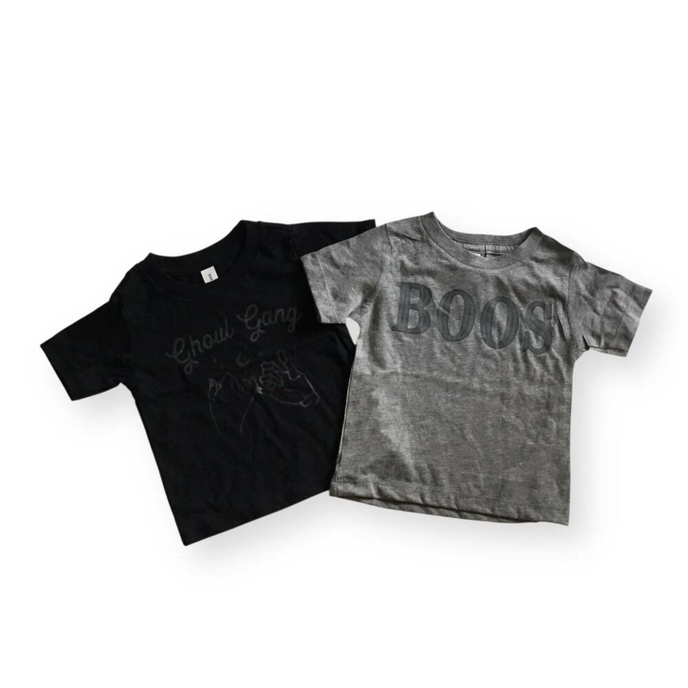 The Wishing Elephant Halloween tee bundle (Boos & Ghoul Gang)
